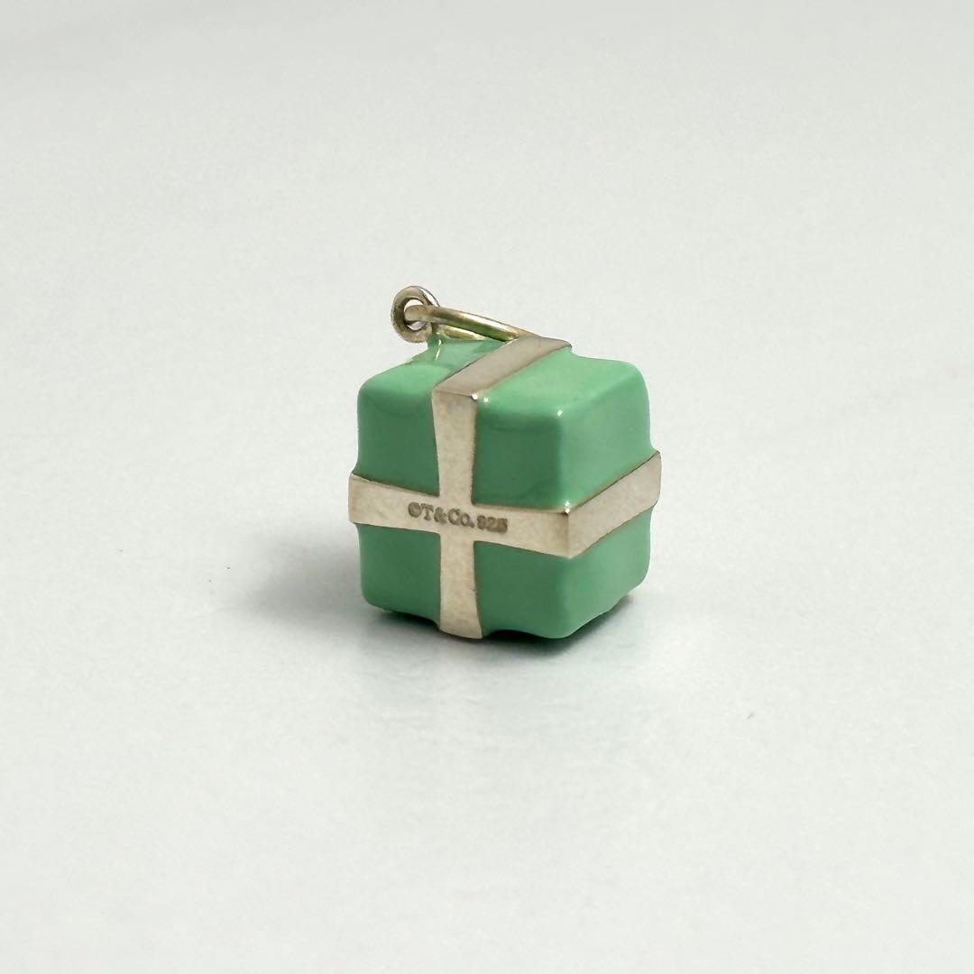Tiffany　ブルーボックス　シルバー　チャーム　ペンダント　Ag925