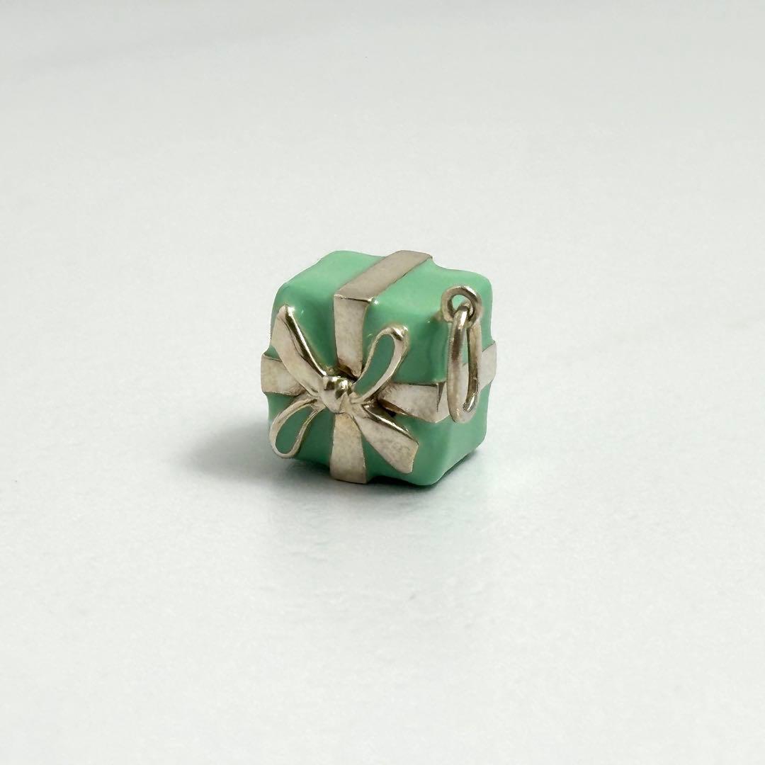 Tiffany　ブルーボックス　シルバー　チャーム　ペンダント　Ag925