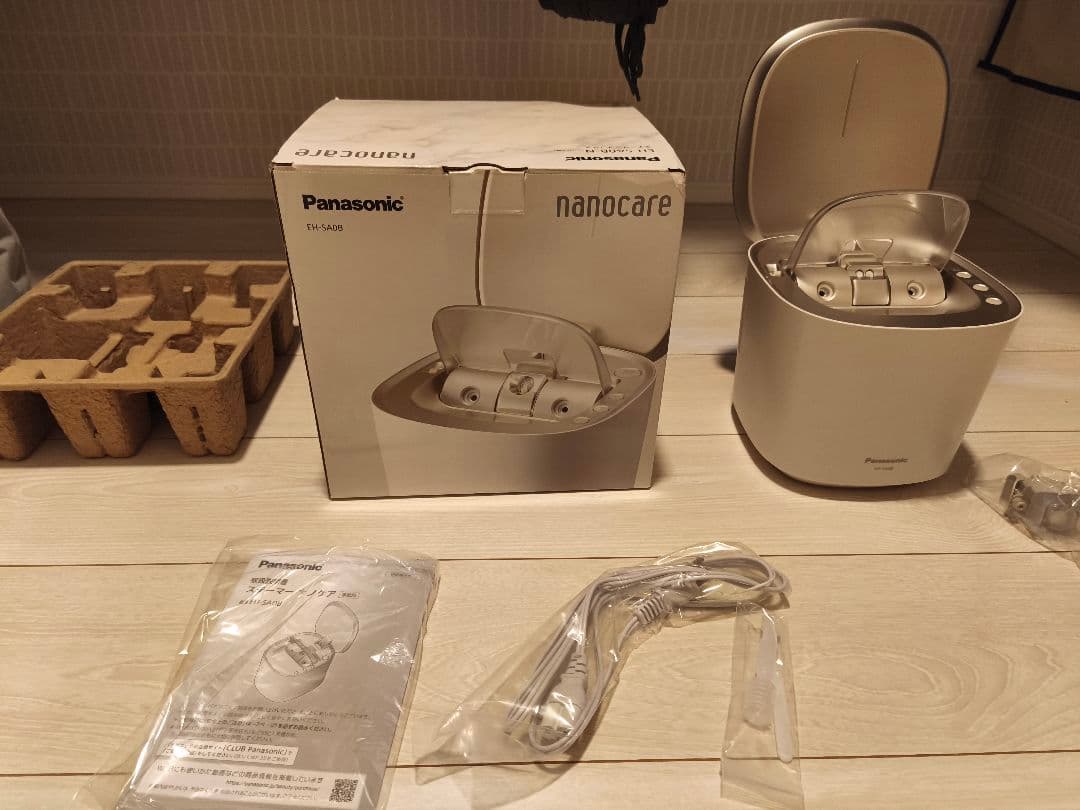 Panasonic スチーマーナノケア EH-SA0B