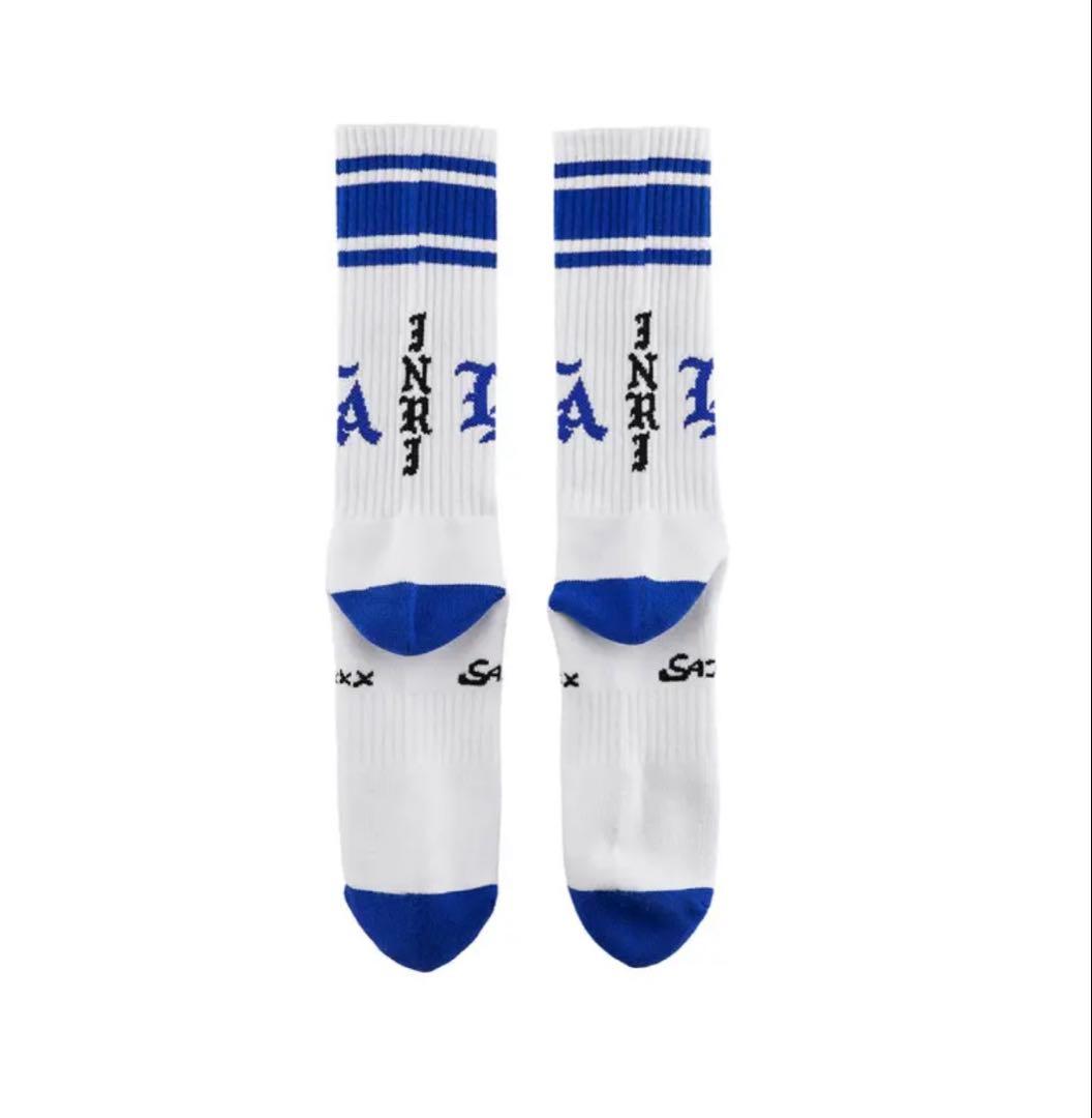 セントマイケル　ソックスホワイト