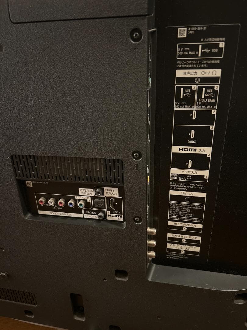 SONY ソニー 4K 対応 49 インチ 液晶 テレビ KJ-49X9000E