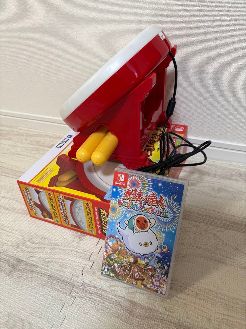 Switch用太鼓の達人 ドンダフルフェスティバル + 太鼓とバチセット