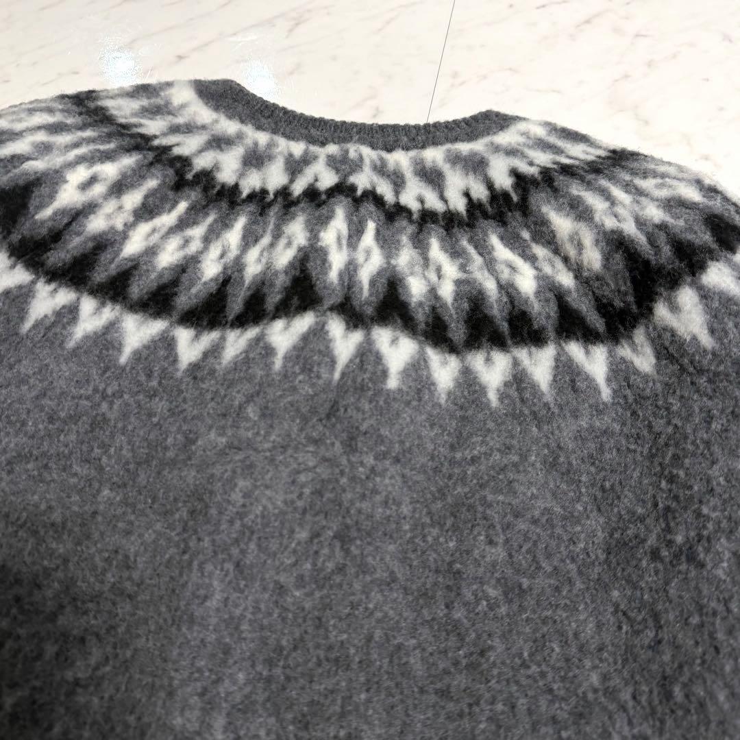 2024✨️完売品 アニュアンス ノルディック ニット カーディガン グレー