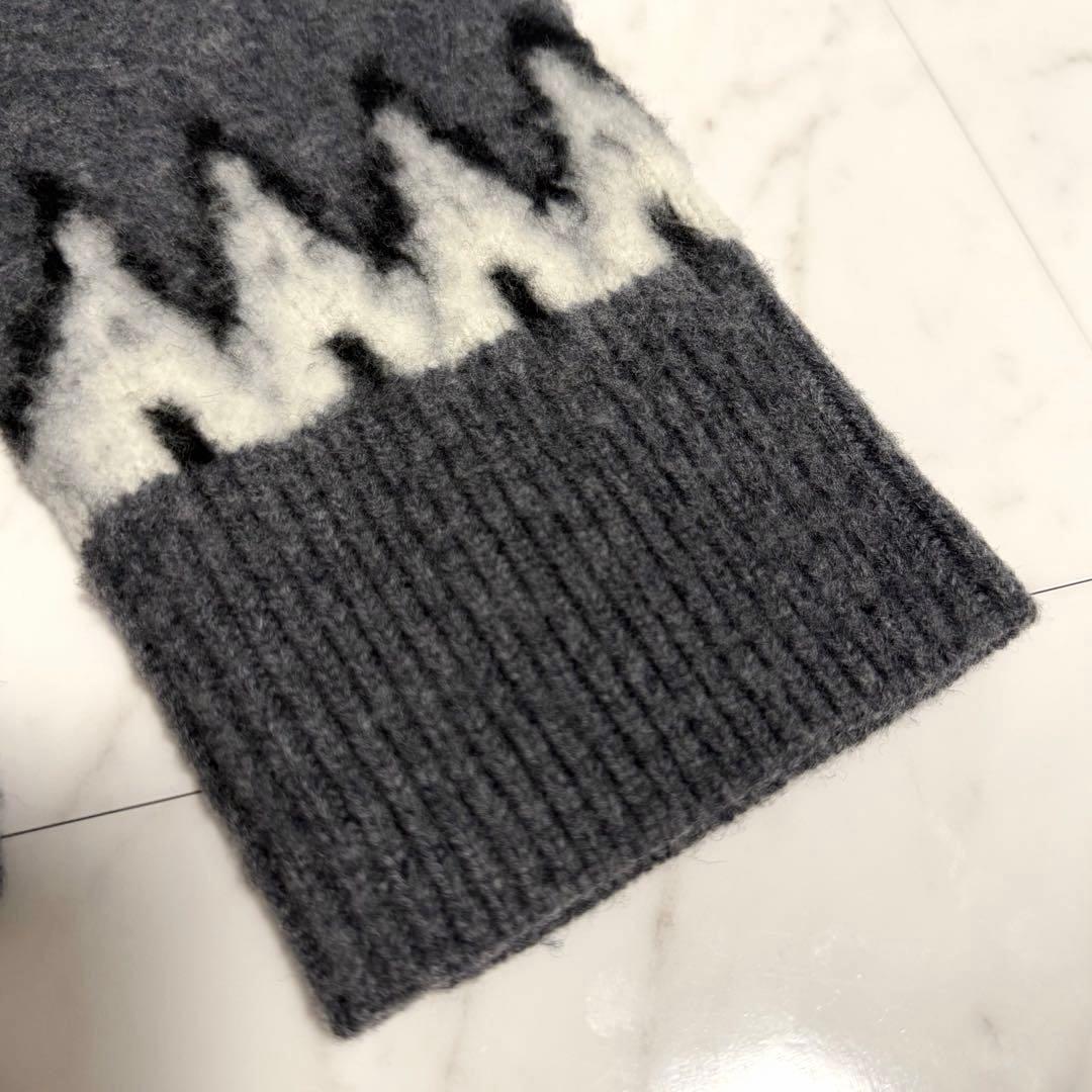 2024✨️完売品 アニュアンス ノルディック ニット カーディガン グレー