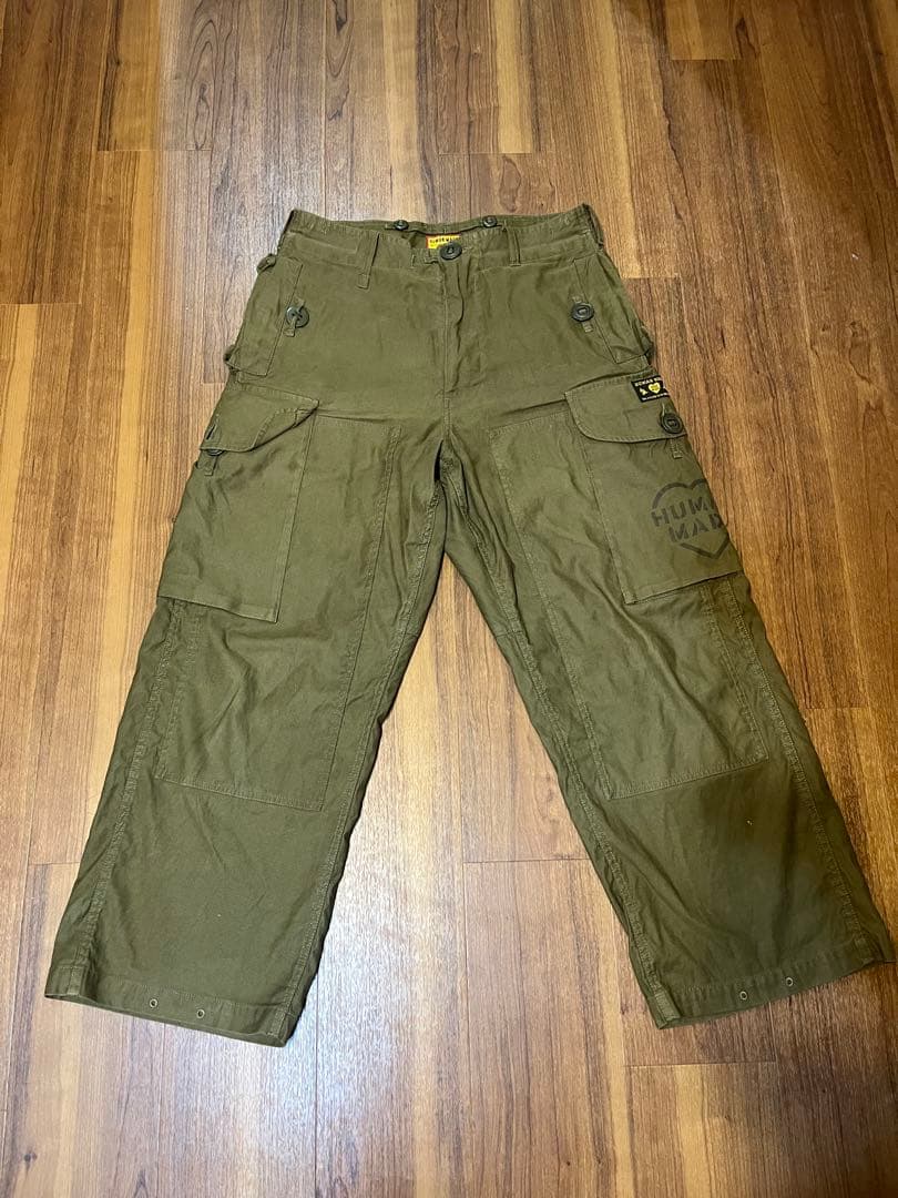 human made Air Force Pants olive Sサイズ