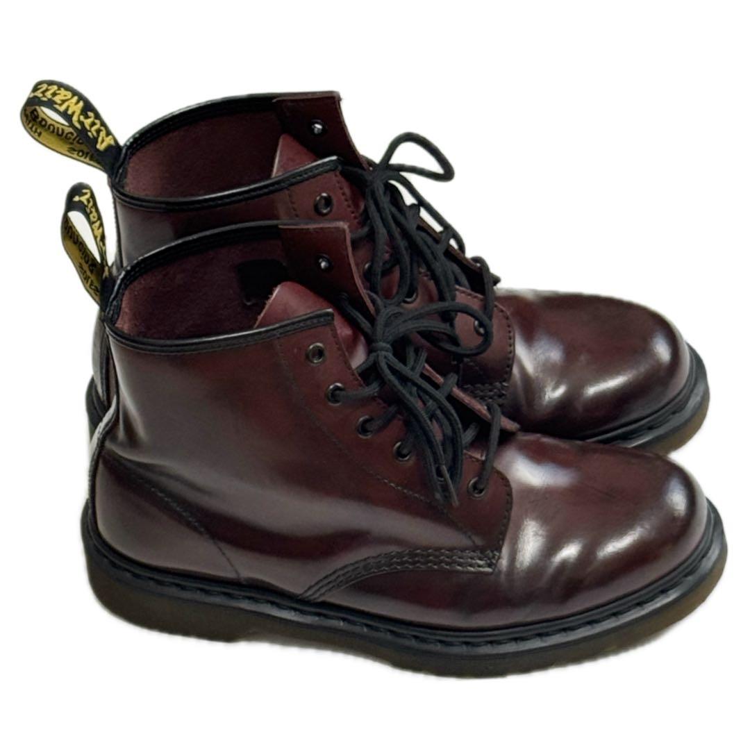 Dr. Martensドクターマーチン 6ホールブーツ UK8 チェリーレッド