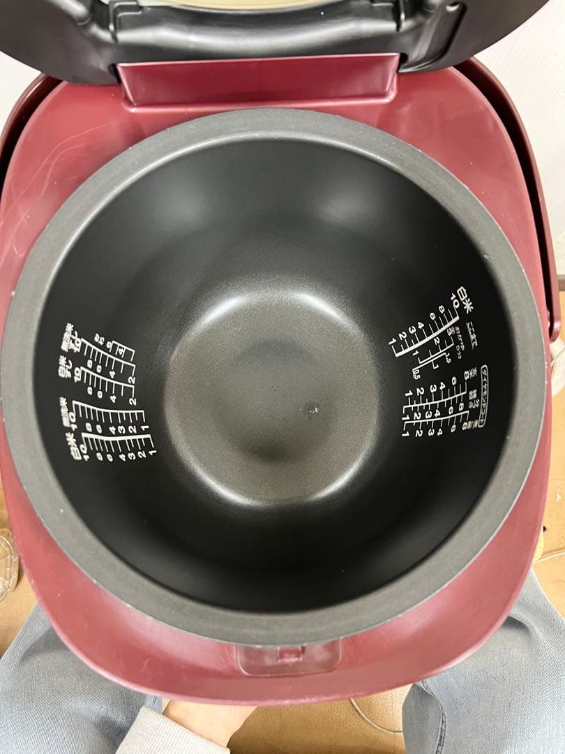 TOSHIBA 真空IH 炊飯器 RC-18VRK 1.8L 2017年製