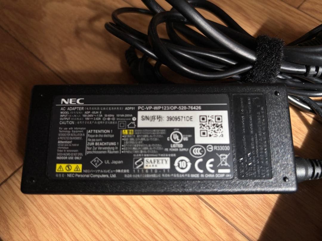 NEC ノートPC 本体