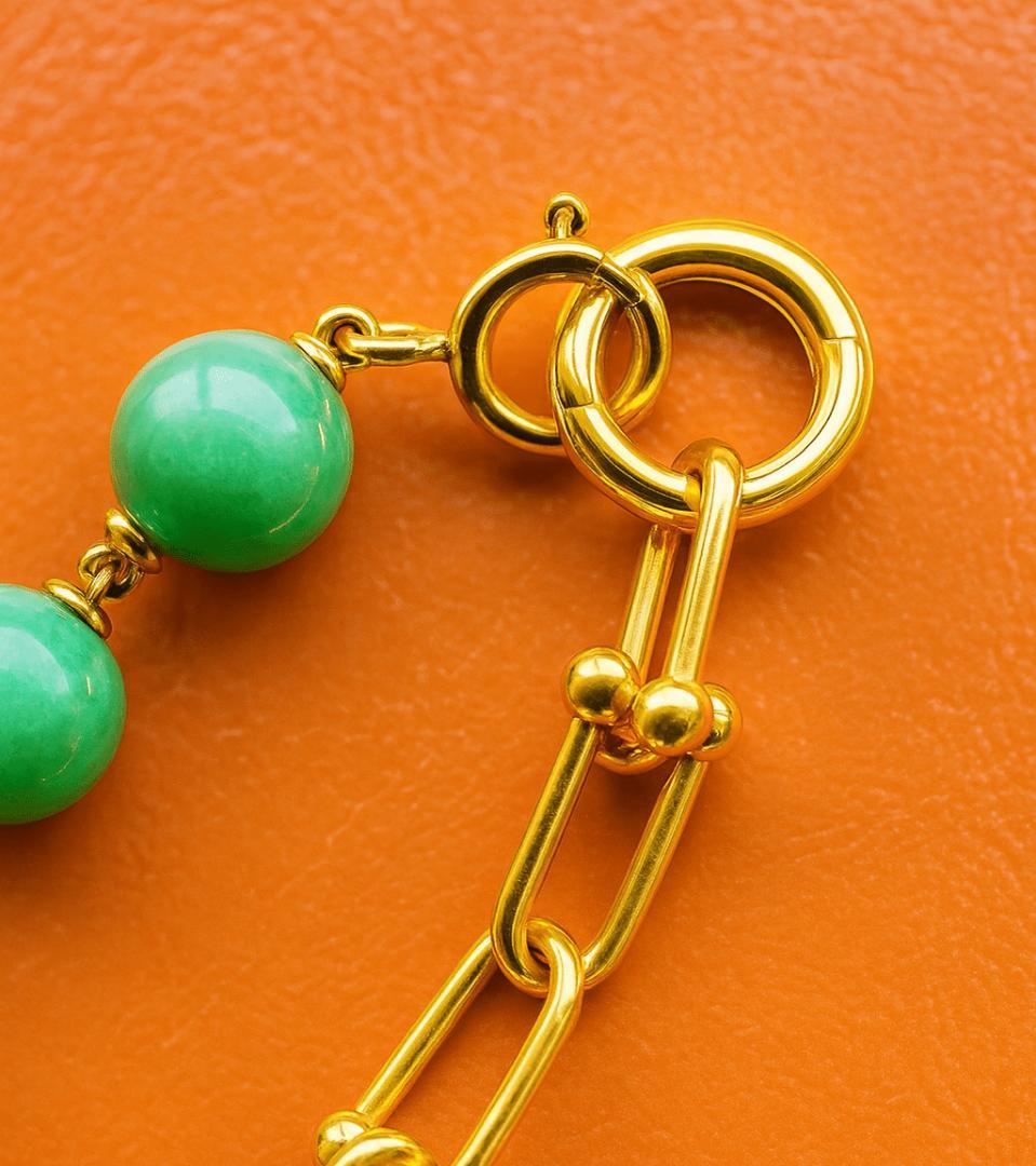 K18YG WG マルカン【M】ロック付き バチカン バチカン クラスプ 円形