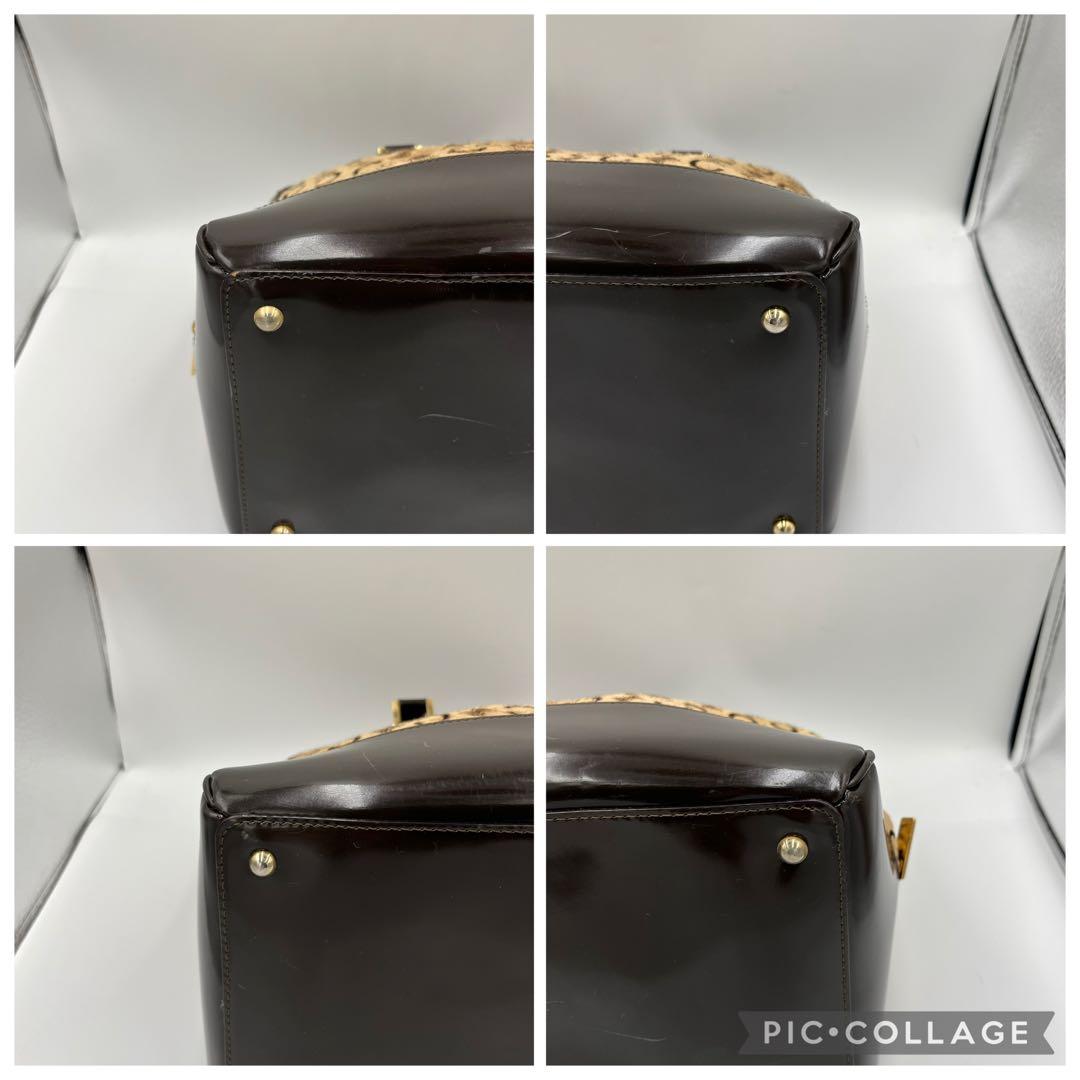 CELINE セリーヌ ハンドバッグ ハラコ トリオンフ C