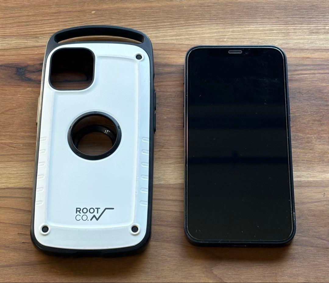 iPhone12 mini 128GB 黒 SIMフリー 動作OKレンズ小傷