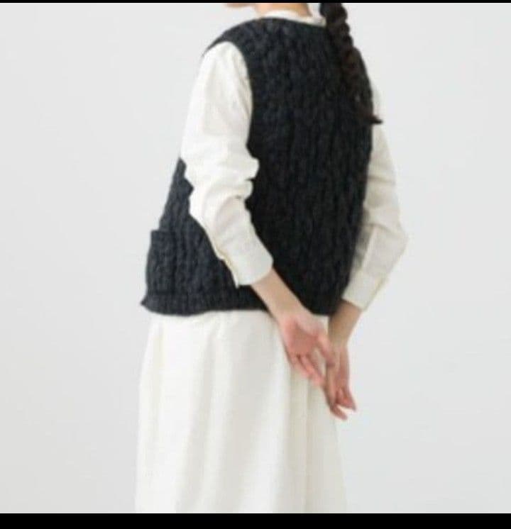 かぐれ 2023AW ネパールハンドニットベスト