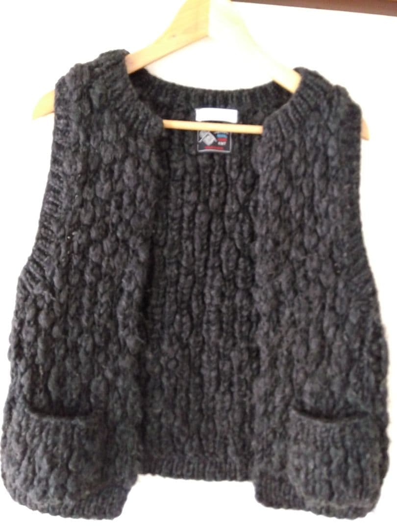 かぐれ 2023AW ネパールハンドニットベスト