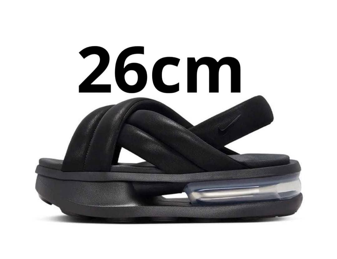 靴 Nike WMNS Air Max Isla Sandal black 26cm