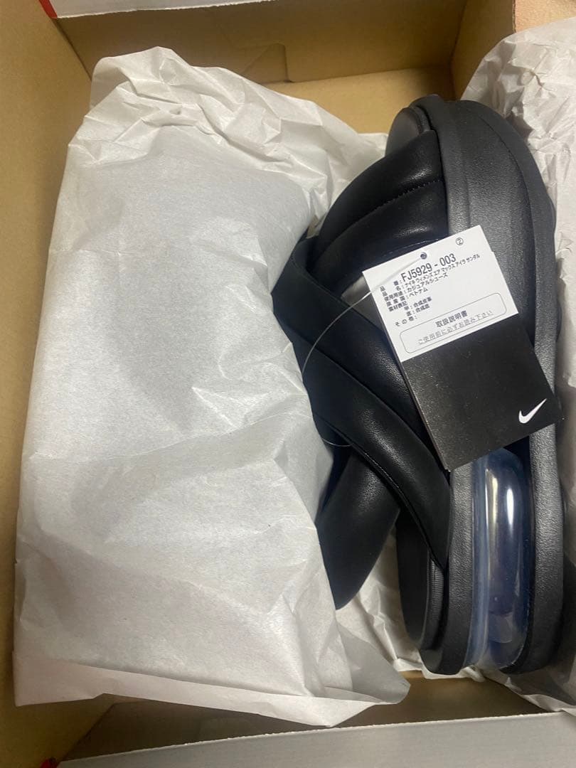 靴 Nike WMNS Air Max Isla Sandal black 26cm