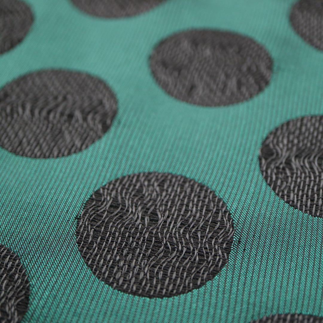 tsubakian ドット 水玉 兵児帯 グリーン