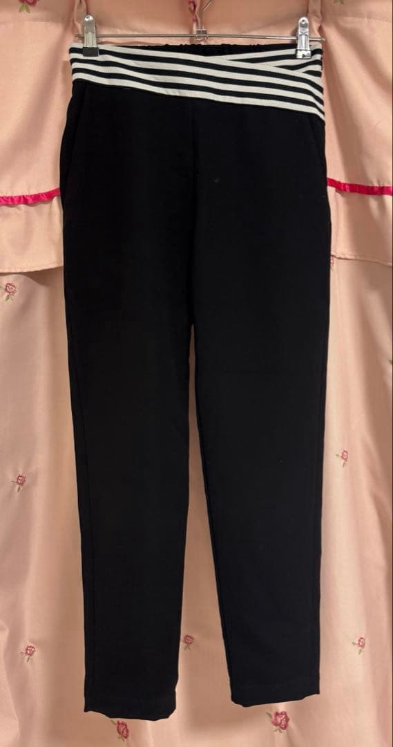 ＊BORDERS at BALCONY テーパードパンツ 34＊