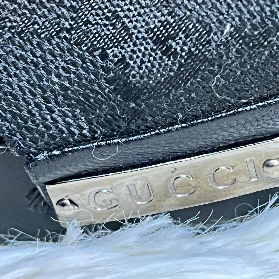 GUCCI グッチ GG柄 ミュール サンダル　24cm レディース