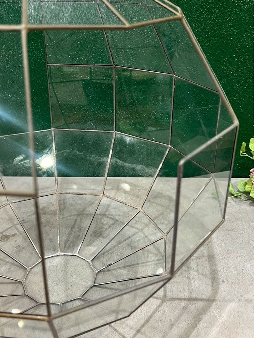 吊り型 テラリウム バンキング インテリア ガラス ショーケース