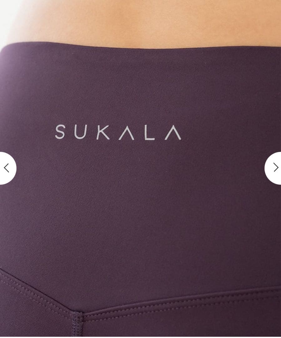 SUKALA サイドロゴギャザーレギンス　XS