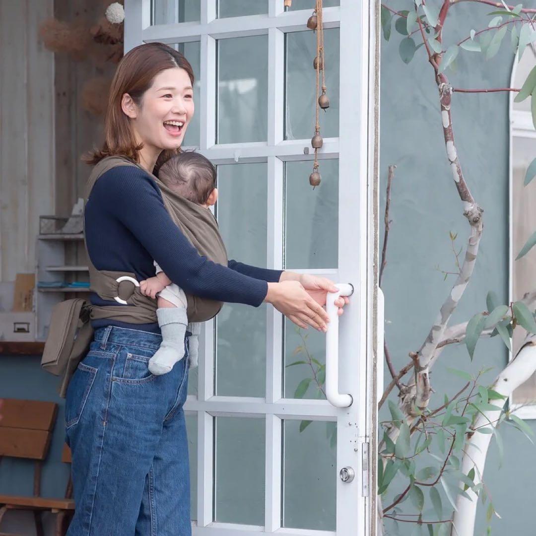 coco ＊様　抱っこ紐　ハグリーノ 桑の葉　北極しろくま堂