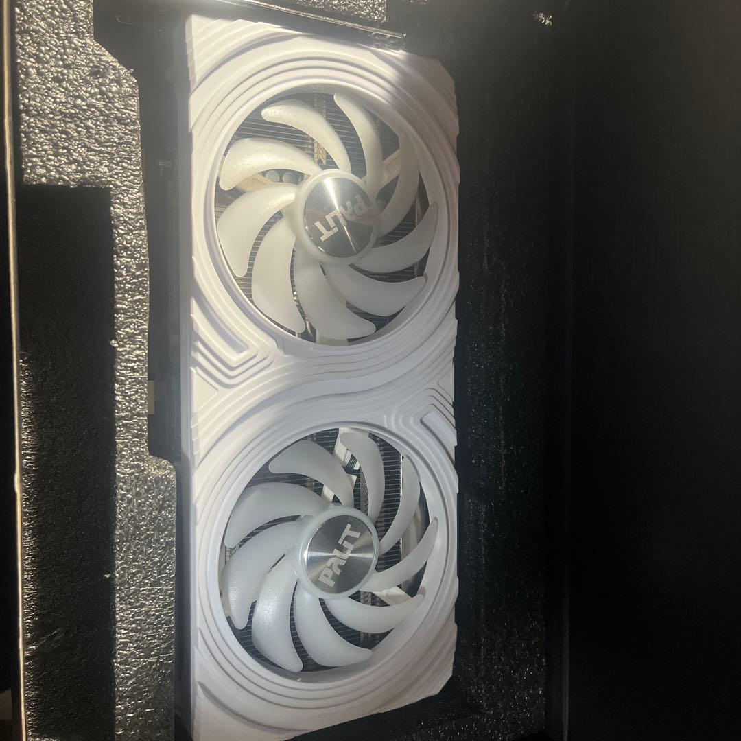 グラフィックボード・グラボ・ビデオカード Palit rtx4060ti white 8GB
