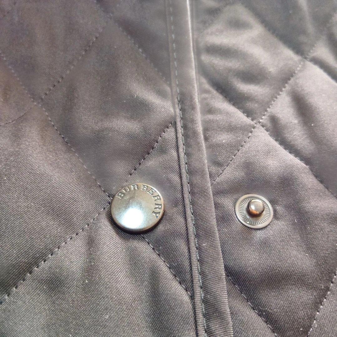 バーバリーキルティング黒ジャケット美品