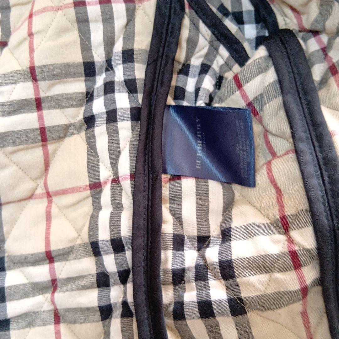 バーバリーキルティング黒ジャケット美品