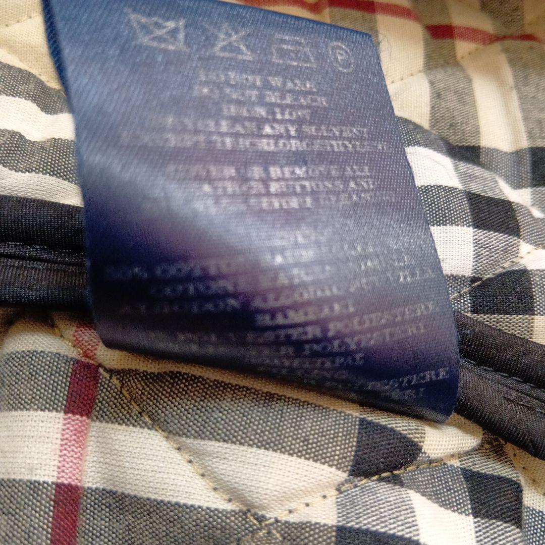 バーバリーキルティング黒ジャケット美品