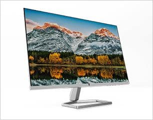 HP M27fw FHD ディスプレイ（ホワイト）パソコンモニター