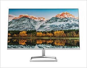 HP M27fw FHD ディスプレイ（ホワイト）パソコンモニター