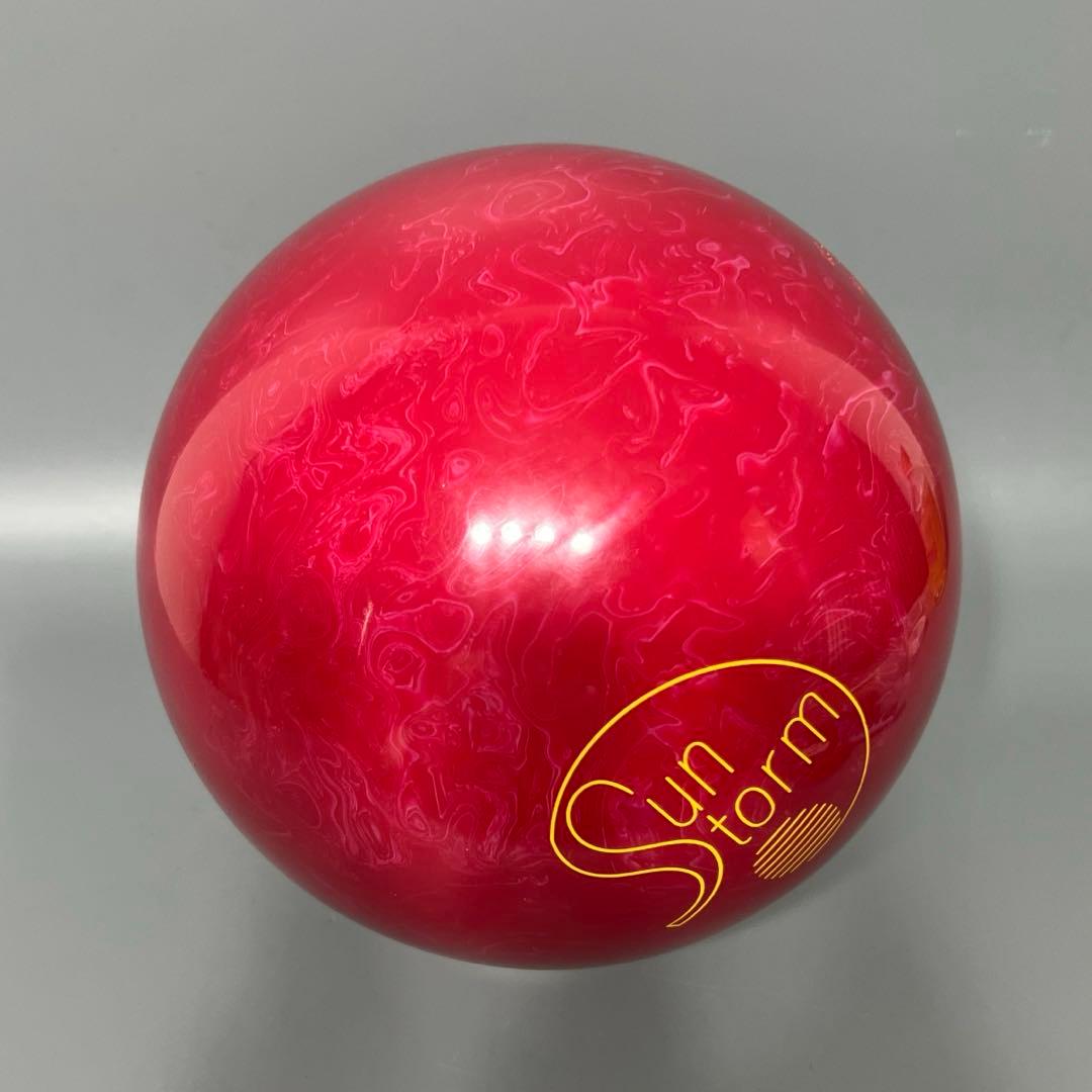 ボウリングボール　sunstorm　レッドサンストーム　15ポンド4オンス