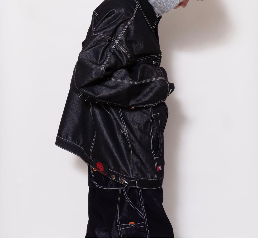 Y2K SOUTH POLE メタリックデニムジャケット