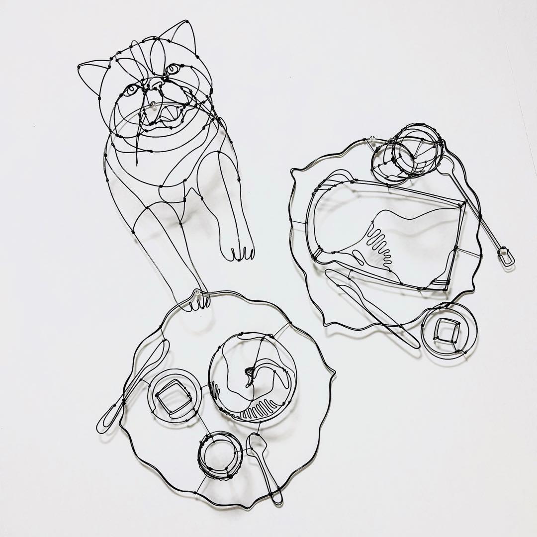 エキゾチックショートヘア　/ ワイヤーアート