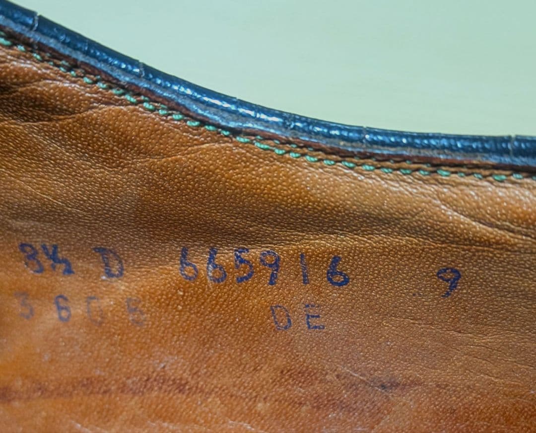 フローシャイム　ヴィンテージ　コードバンウイングチップ　74年製