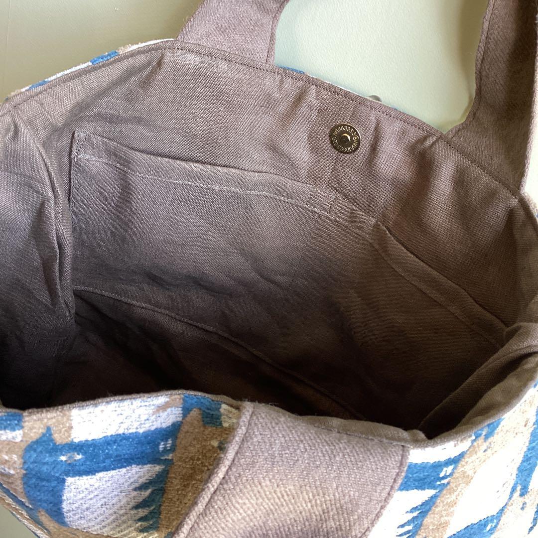 ミナペルホネンthoroughbred トートバッグ　ハンドメイド