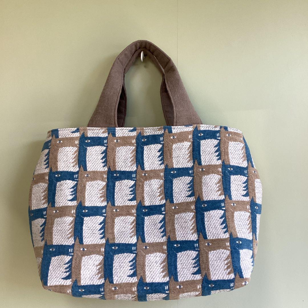 ミナペルホネンthoroughbred トートバッグ　ハンドメイド