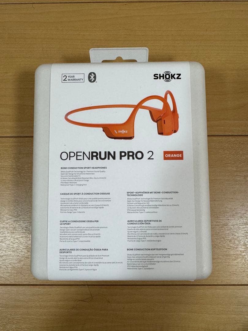 【新品未開封】SHOKZ OPENRUN PRO 2 オレンジ