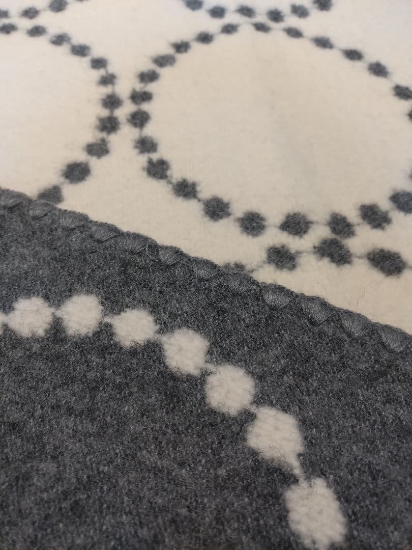 ミナペルホネン　ブランケット　タンバリン グレー