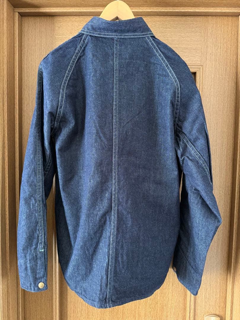 tcbジーンズ ブラックキャット カバーオール38