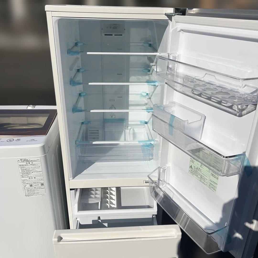 ⚪︎AQUA/ほぼ新品中型冷蔵庫/美品ガラストップ洗濯機/新生活応援！価格