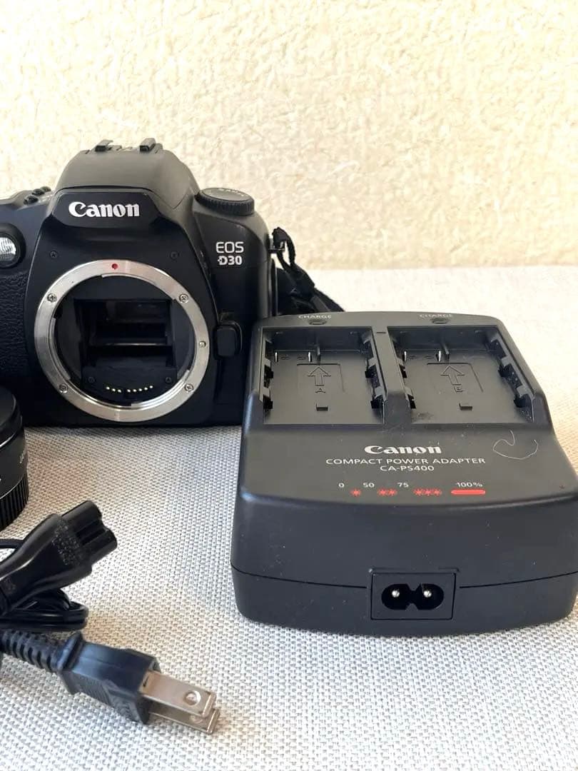 Canon EOS D30 ボディ 交換レンズ2本 テレコン2個 他 まとめ売り