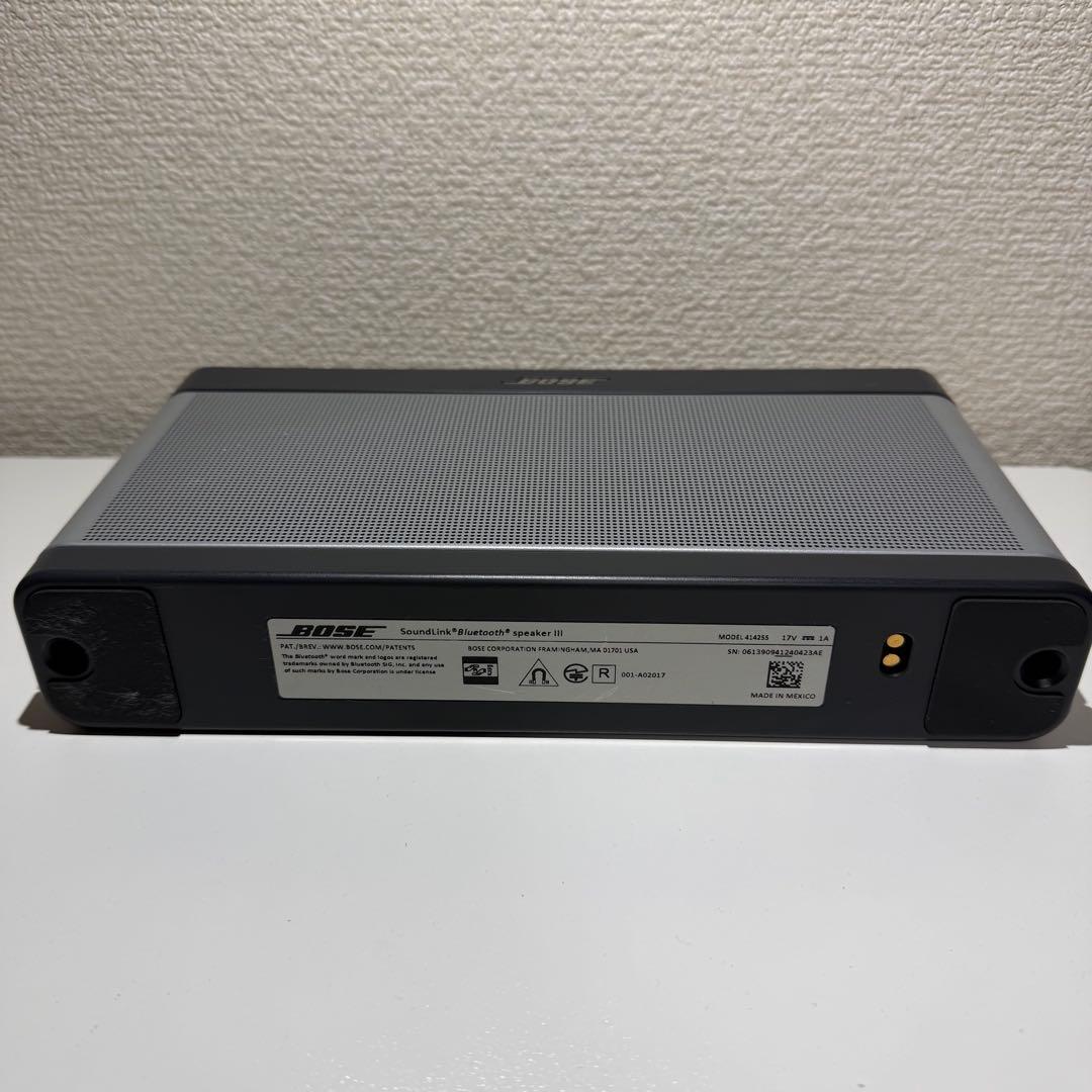 Bose SoundLink Bluetooth speaker III 美品