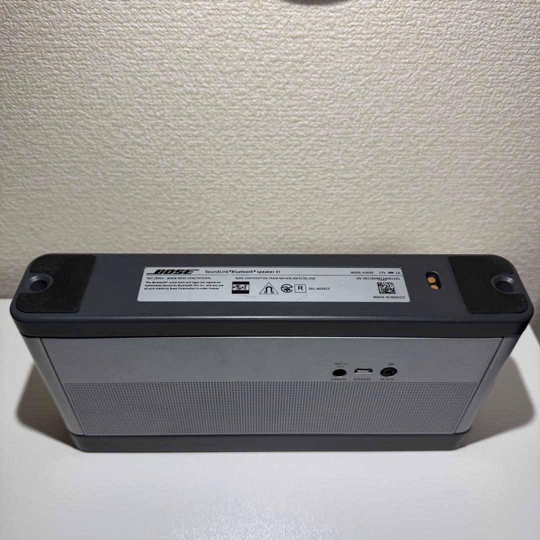 Bose SoundLink Bluetooth speaker III 美品