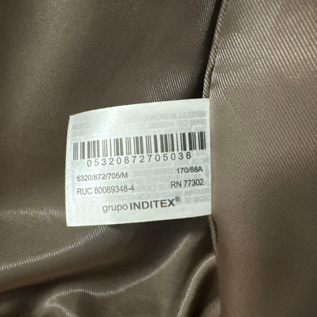 ZARA ブラウン ファーコート Mサイズ