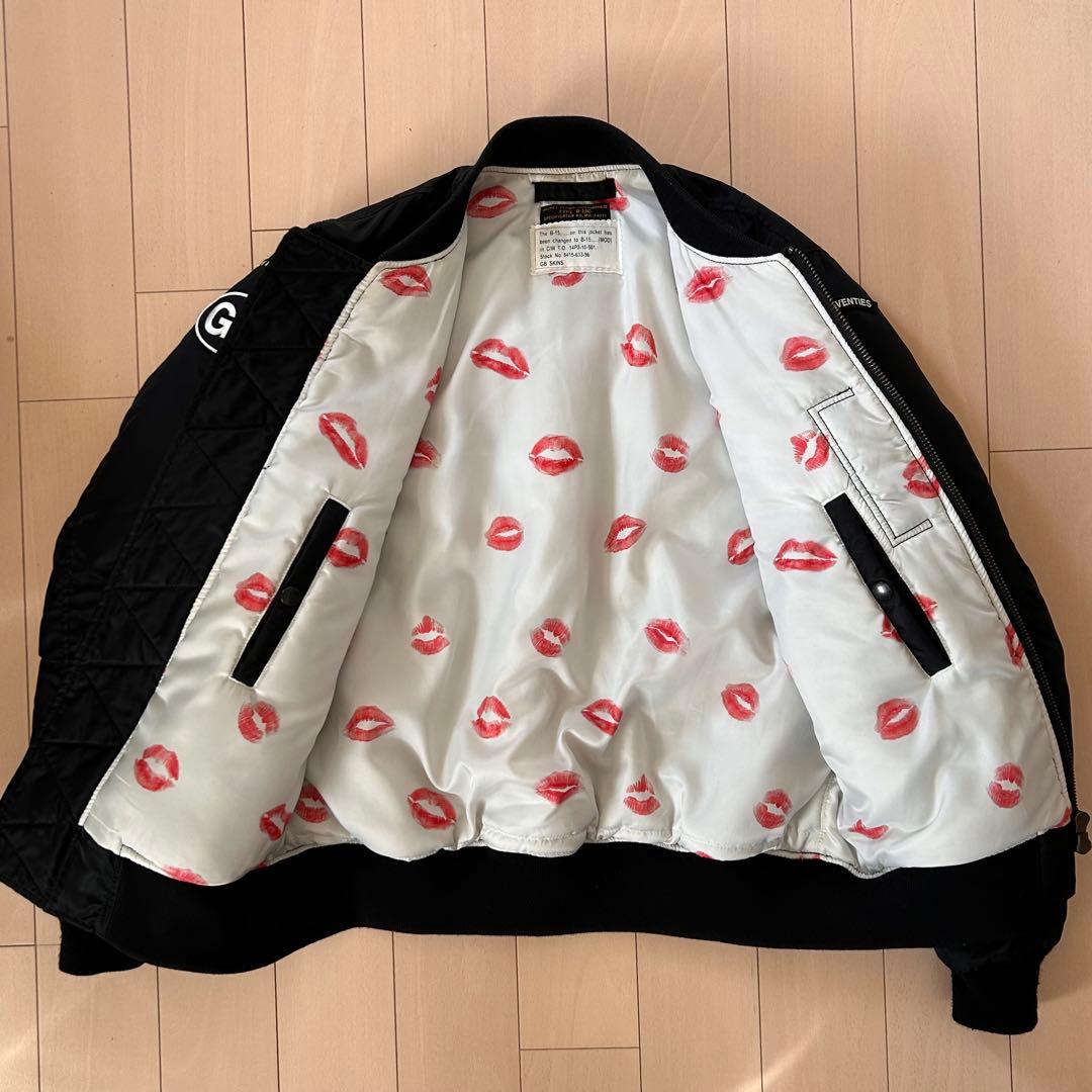 GB SKINS B-15 フライトジャケット ブラック