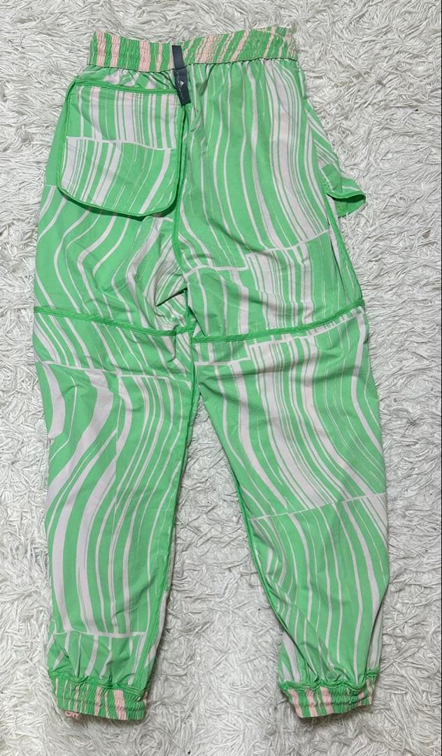 人気完売品adidas×ステラマッカートニー　総柄ナイロンパンツ カーゴパンツ