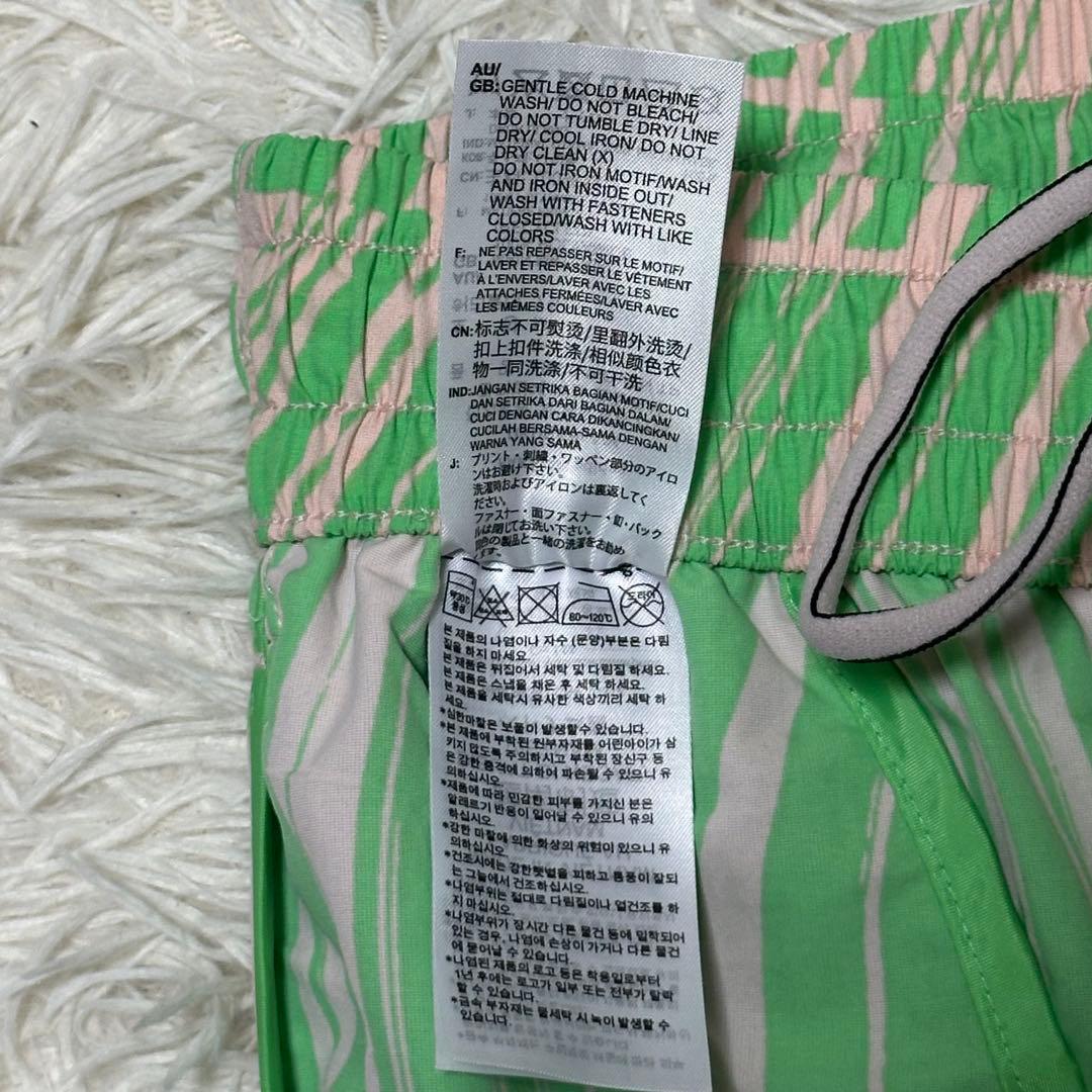 人気完売品adidas×ステラマッカートニー　総柄ナイロンパンツ カーゴパンツ