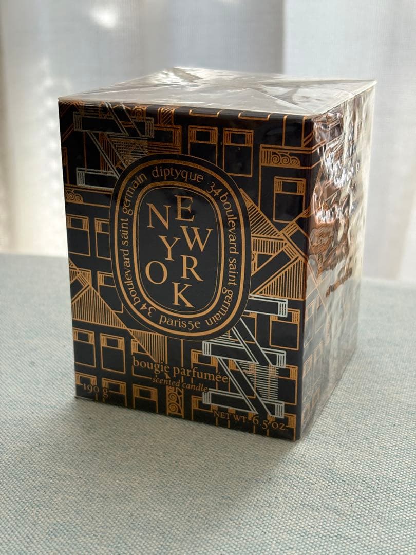 【新品未使用】限定DIPTYQUE シティキャンドル ニューヨーク 190g