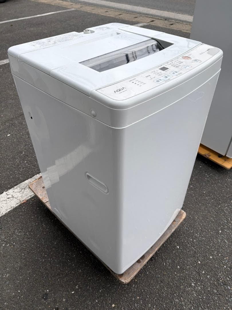 【福岡市限定】洗濯機 アクア 2020年製 ６㎏ 【安心の3ヶ月保証】